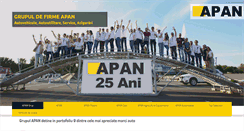 Desktop Screenshot of apan.ro