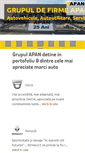 Mobile Screenshot of apan.ro