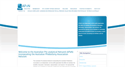 Desktop Screenshot of apan.com.au